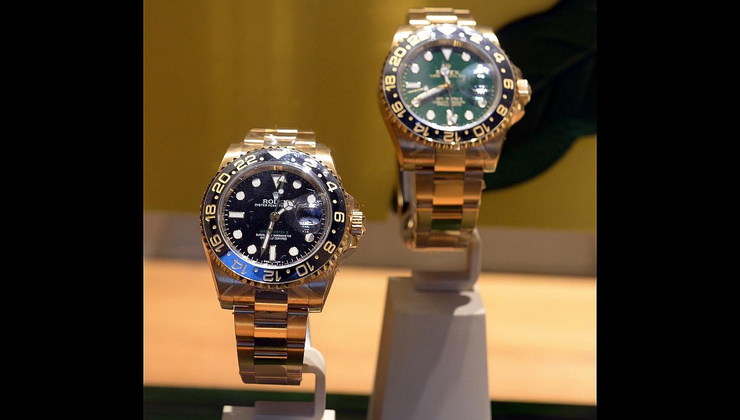 Rolexes snapped up in Singapore after 