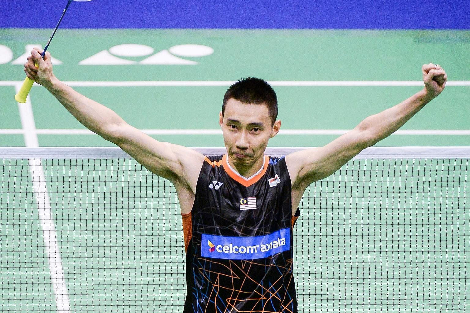 Badminton Lee Chong Wei Beats Olympic Champion Chen Long To Win Hong Kong Open Sport News Top Stories The Straits Times