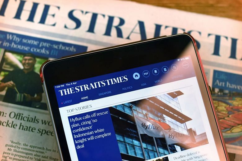 Your Straits Times From Today Singapore News Top Stories The Straits Times
