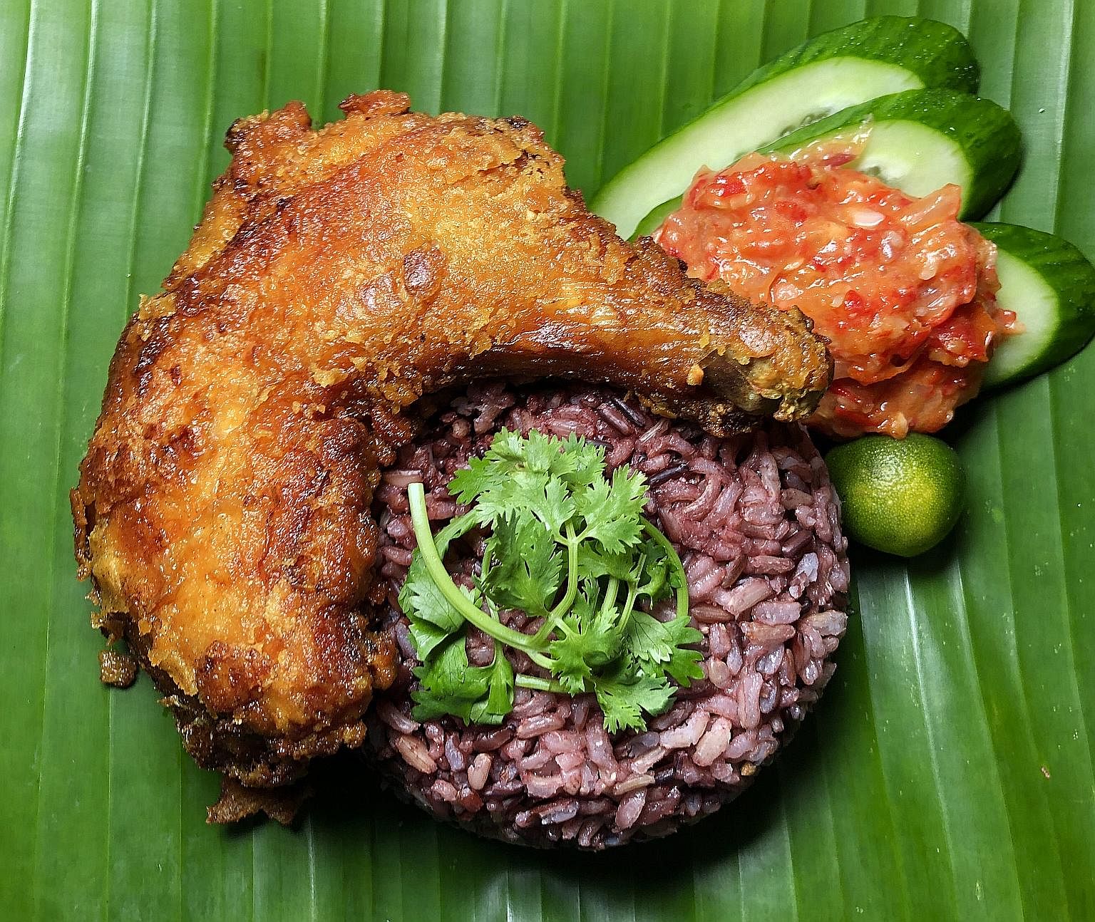 Covid 19 Stay Home Recipe Ayam Penyet With Crispy Batter Food News Top Stories The Straits Times