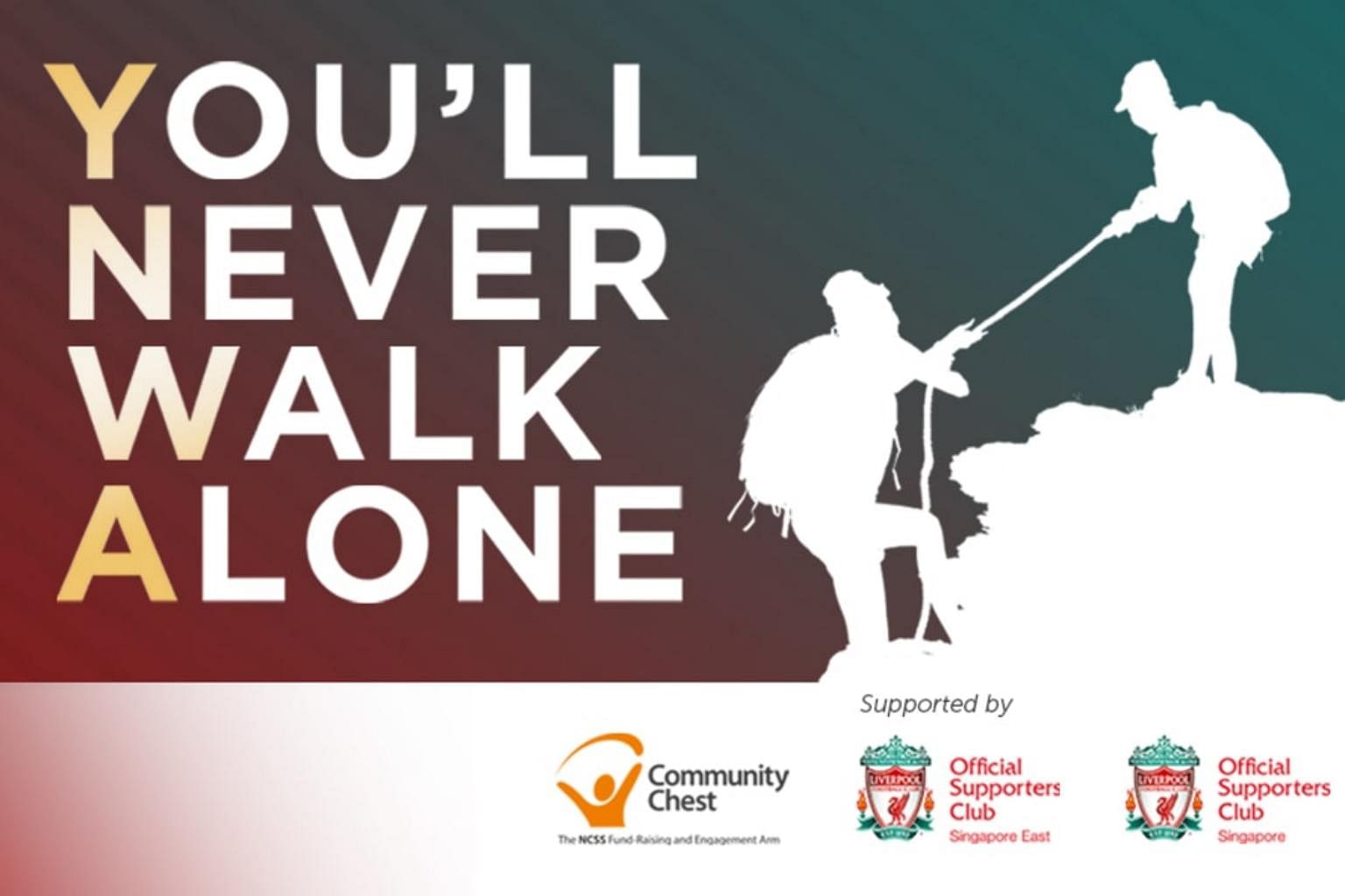 You Ll Never Walk Alone Say Liverpool Fans Raising Funds For Community Chest Campaign Sport News Top Stories The Straits Times