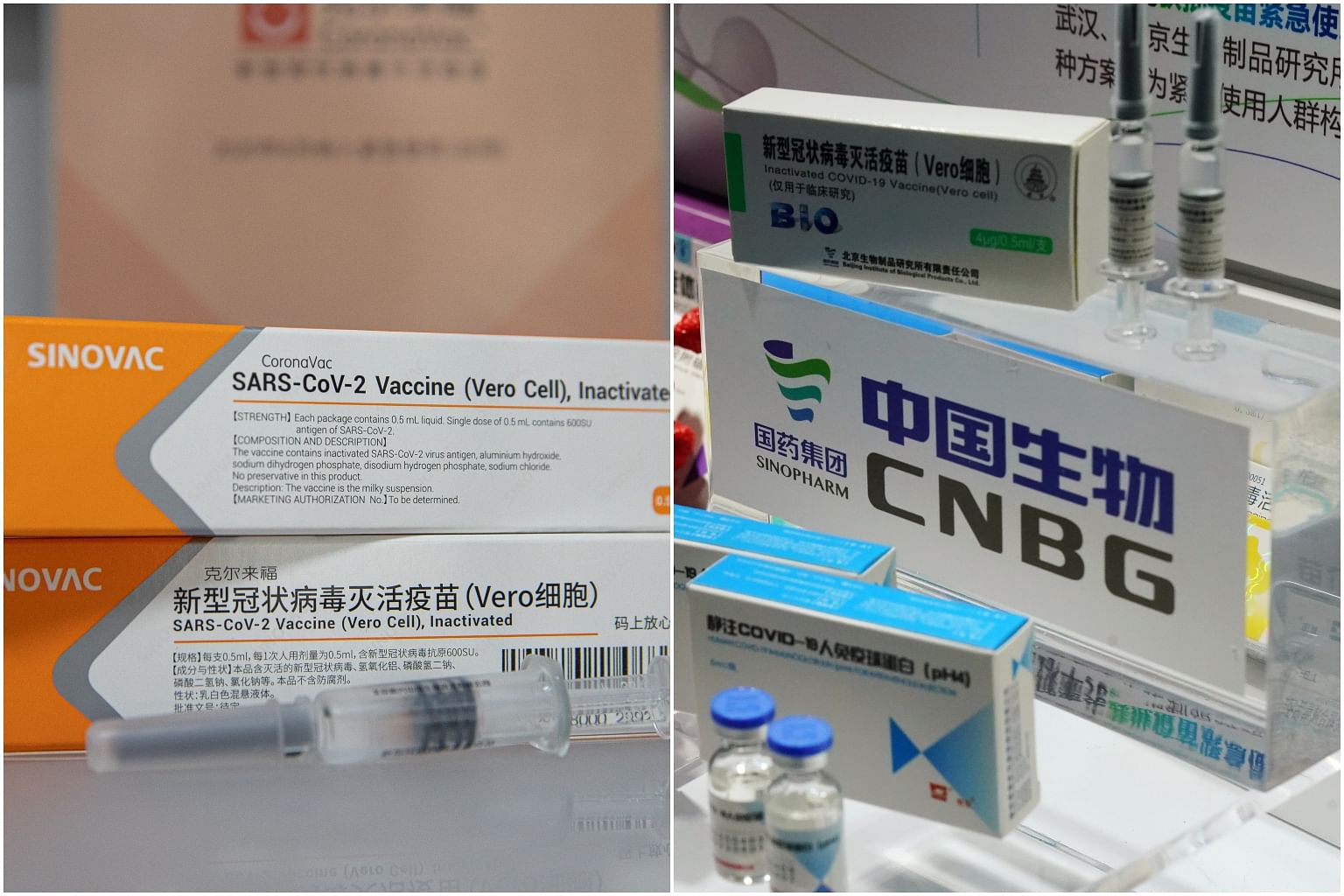 China S Cnbg Sinovac Find More Countries To Test Coronavirus Vaccines East Asia News Top Stories The Straits Times