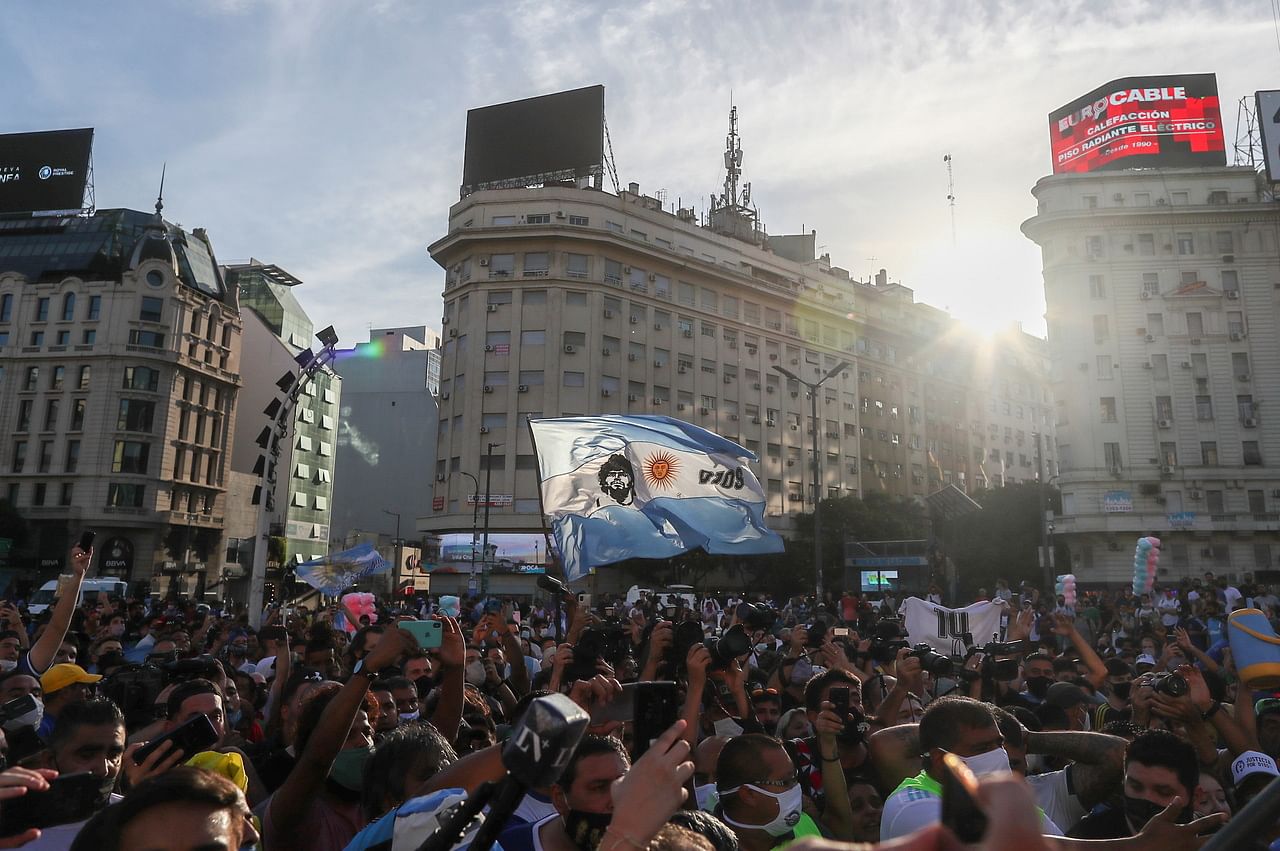 Justice for Diego': Argentines march seeking answers over Maradona's death,  World News & Top Stories - The Straits Times