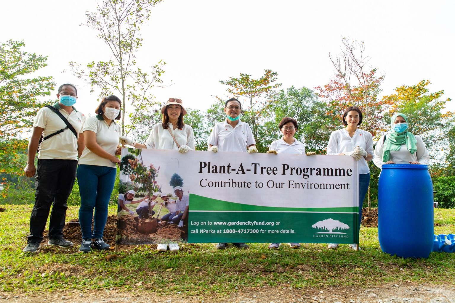 Hospital Plants 50 Trees In Support Of Nparks 1 Million Tree Goal Singapore News Top Stories The Straits Times