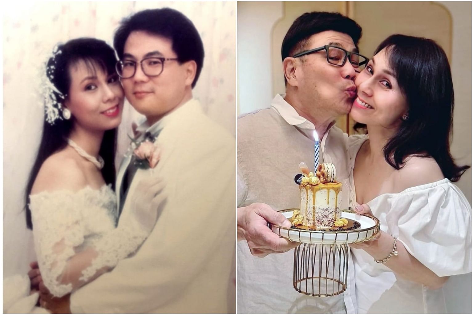 Actress Michele Reis as well as director Jack Neo share old wedding photos, Entertainment News & Top Stories