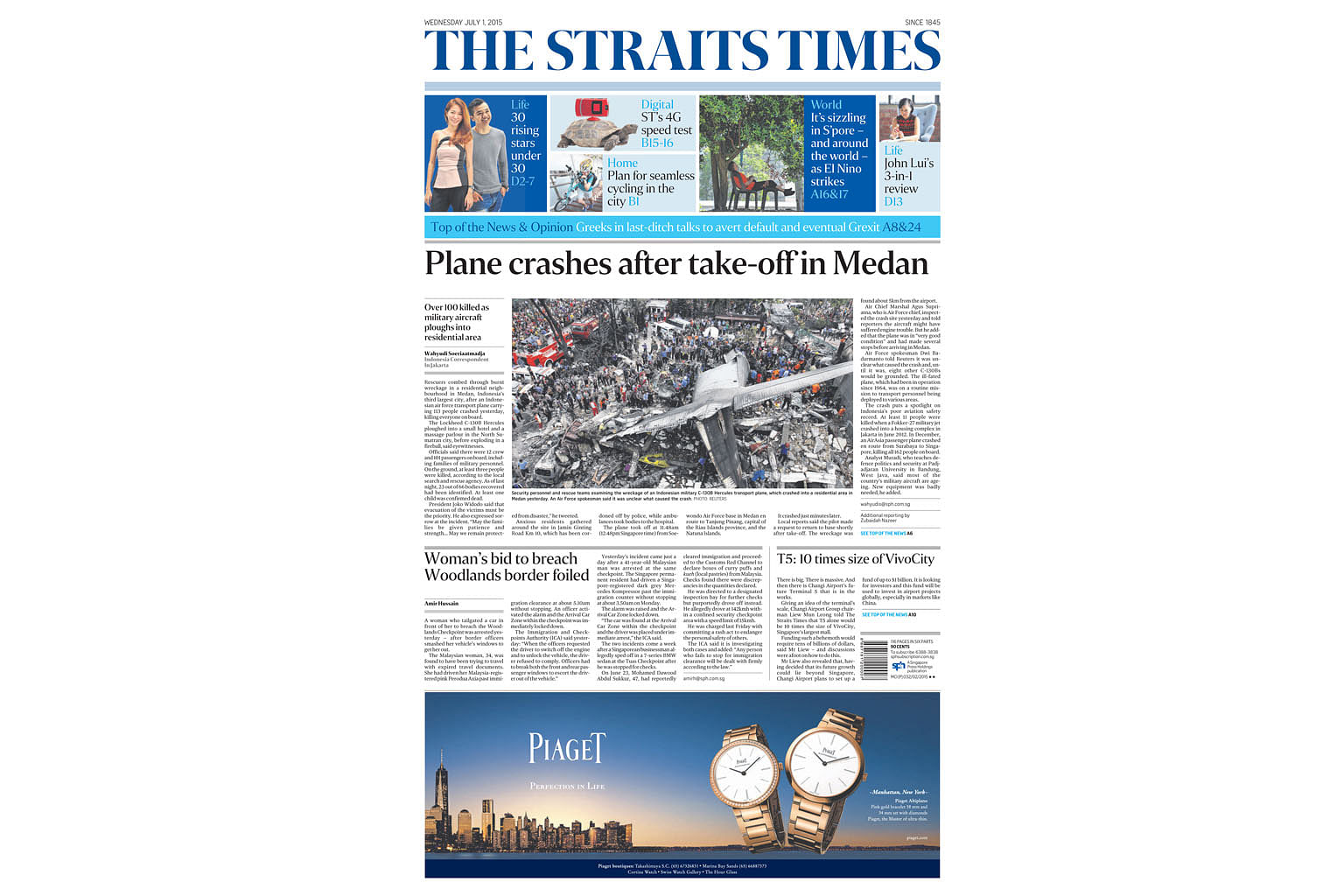 The Straits Times Redesign Wins 3 Global Awards Singapore News Top Stories The Straits Times