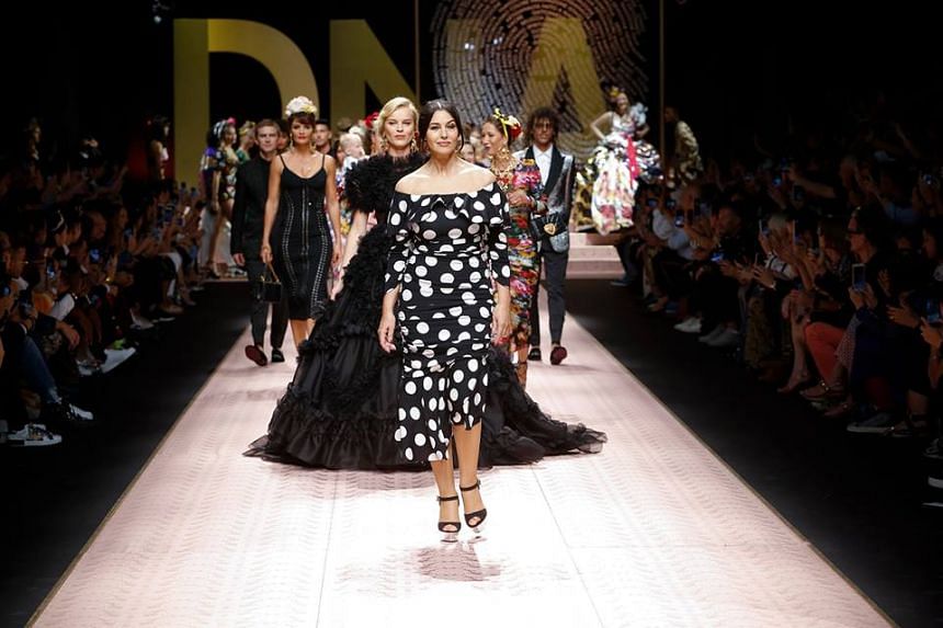 dolce and gabbana plus size model