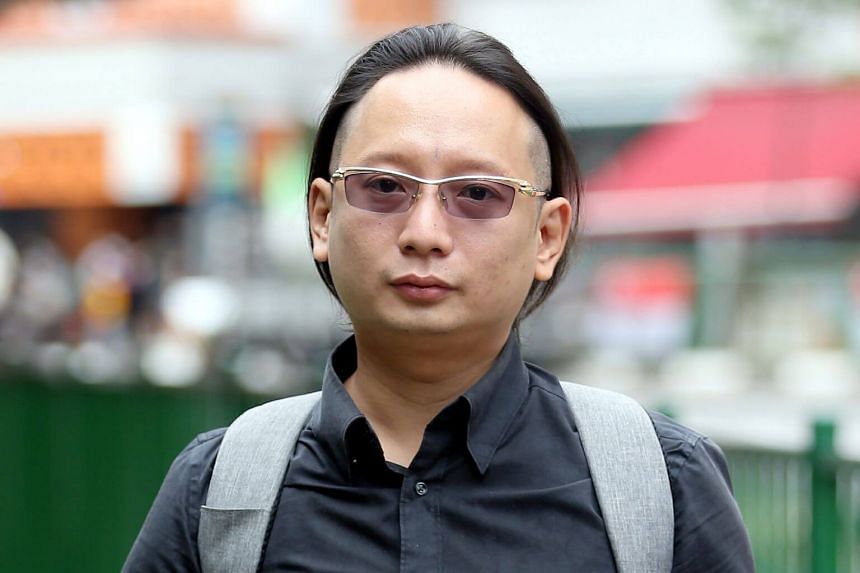 During the trial, Toh Zhiwei (above), who is represented by lawyer Peter Ong, testified that he had slowed down before the collision.
