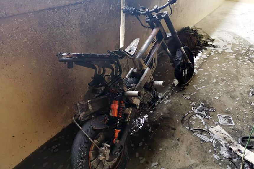 On Dec 5, a personal mobility devices that was being charged in a Clementi Housing Board common corridor caused a fire that led to three residents being evacuated.