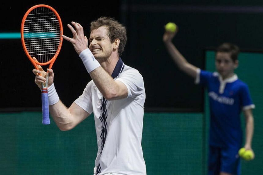 Tennis Murray Sees Silver Lining In Rotterdam Exit Tennis News Top Stories The Straits Times