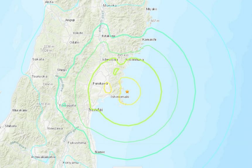 Magnitude 7.2 quake hits northern Japan, 1 metre tsunami expected: NHK