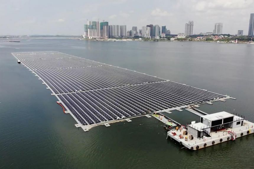 Singapore now home to one of the world's largest floating solar farms, Singapore News & Top Stories - The Straits Times