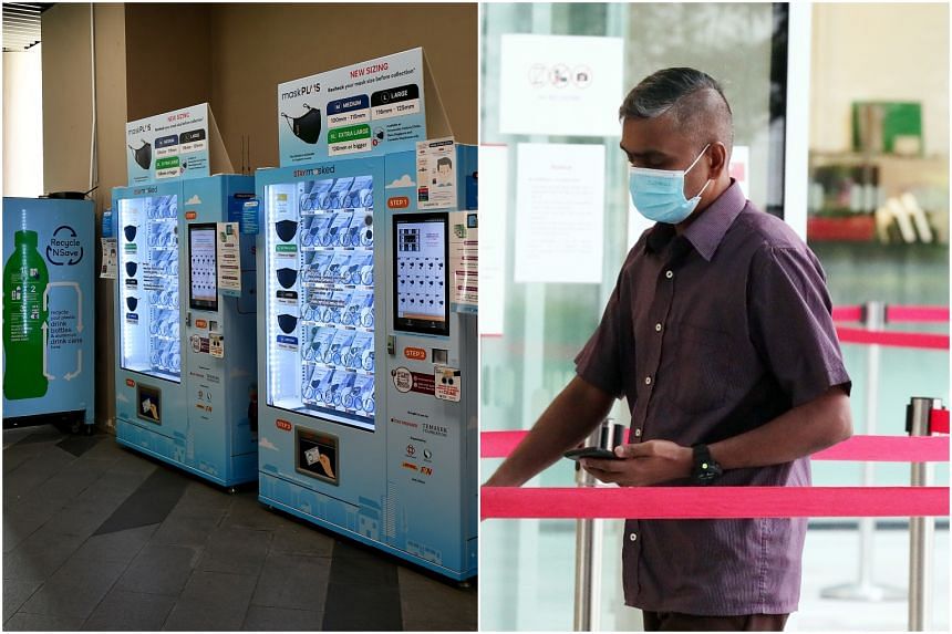 Srinivasan Yuvaraj obtained the personal particulars of 7 colleagues to get the masks from a vending machine.
