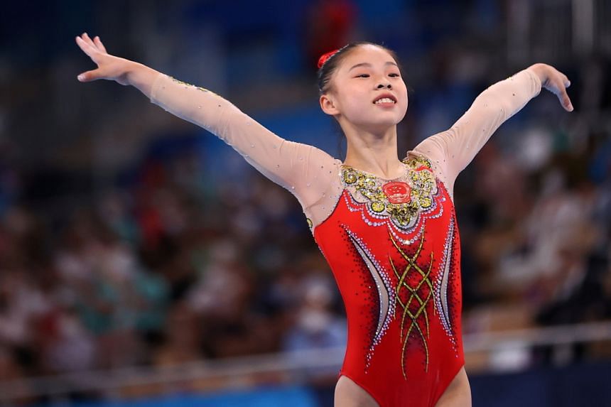 Olympics: China's Guan Chenchen wins gymnastics balance beam as Simone  Biles returns to clinch bronze, Sport News & Top Stories - The Straits Times