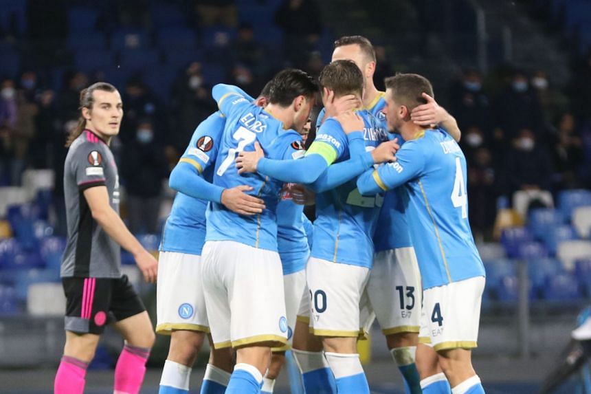 Football: Napoli win thriller to knock Leicester out of Europa League,  Football News & Top Stories - The Straits Times