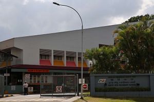 North View Secondary School, where 14-year-old Benjamin Lim had been picked up by police officers. 
