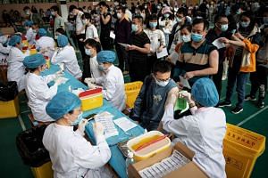 China had administered a total of 243.91 million doses as of April 28.
