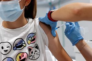 More than 61 per cent of Spain's population of 47 million is fully vaccinated.