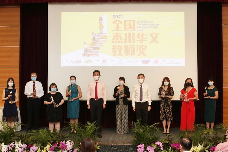 8 Chinese-language instructors honoured for exemplary hard work in training, Parenting & Training News & Leading Stories