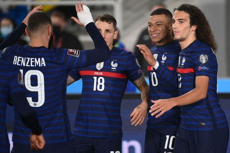 Sepak Bola: Mbappe, Benzema menginspirasi Prancis untuk menang 2-0 di Piala Dunia melawan Finlandia, Football News & Top Stories