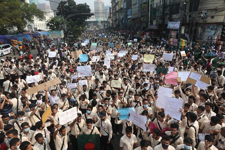 Protes lumpuhkan ibu kota Bangladesh setelah kematian siswa, South Asia News & Top Stories