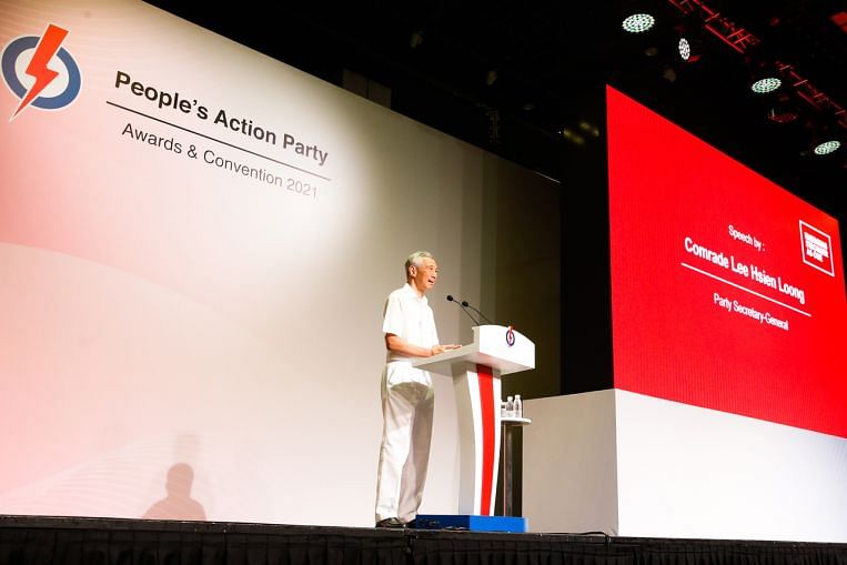 Tim 4G akan membutuhkan waktu lebih lama untuk menentukan pemimpin, kata PM Lee di konvensi PAP, Singapore News & Top Stories