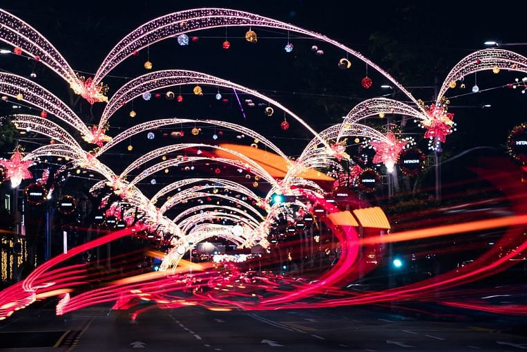 Potret seorang fotografer tentang cahaya Natal Singapura, Berita Foto & Berita Utama