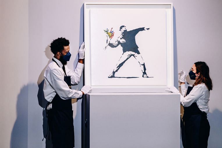 Couper un Banksy en 10 000 pièces (numériques), Arts News & Top Stories