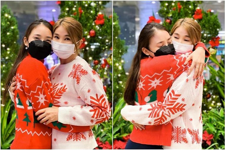 Aktris Chen Xiuhuan mengucapkan selamat tinggal secara emosional kepada putrinya di bandara, Entertainment News & Top Stories
