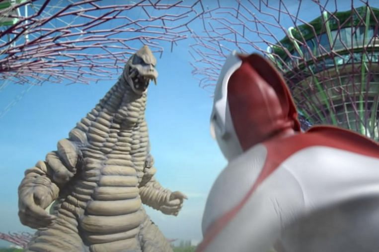 Ultraman combat un monstre à Gardens by the Bay pour marquer les 55 ans des relations S’pore-Japon, Travel News & Top Stories