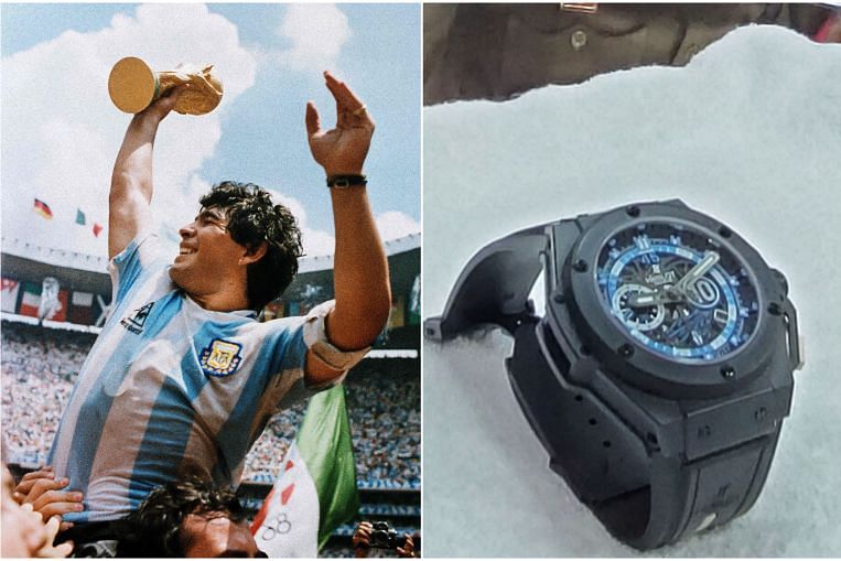 Polisi India menahan pria yang diduga mencuri jam tangan pesepakbola Diego Maradona, South Asia News & Top Stories