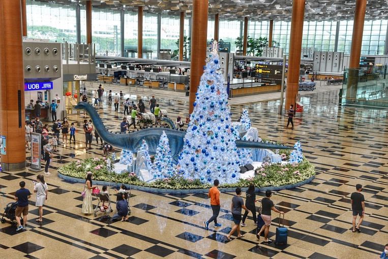 Le trafic passagers de l’aéroport de Changi franchit la barre des 5% des niveaux d’avant Covid-19, Transport News & Top Stories