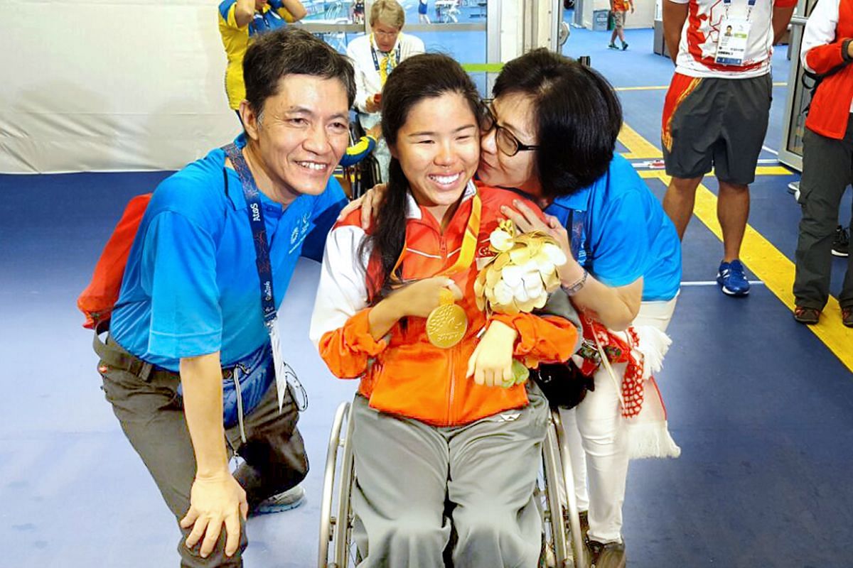 Raising Singapore S Paralympic Heroes Yip Pin Xiu S Parents Speak Sport News Top Stories The Straits Times [ 800 x 1200 Pixel ]
